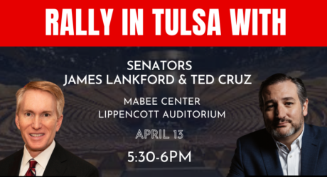 James & Ted Cruz in Tulsa on April 13!